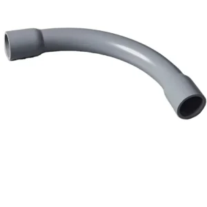 20-63mm High Pressure UPVC Crescent Moon Elbow PVC Bend Connector for Plastic Tube and Water Supply Pipe Fittings