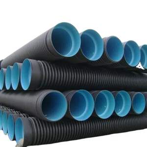 200-2000mm HDPE Double Wall Corrugated Drainage Pipe for Sewage Underground Pipe Double Wall Corrugated Pipe for Drainage