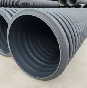 200mm 500mm 700mm HDPE Double Wall Corrugated Pipe Environmentally Friendly HDPE Sewage Pipe for Urban Construction