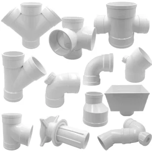 200mm PVC U Plumbing Pipe Fitting for Building Drainage PVC Water Plastic Tube for Rain Down Durable Non Toxic Pipe