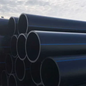 20MM-800MM HDPE PN4-PN20 Plastic Irrigation System Pipe PE100 Black Water Drainage HDPE Tube