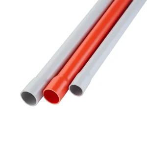 20mm 25mm 32mm PVC Rigid Electrical Conduit Pipe V0 Fire Rating Impact Resistant Anti Uv LE-RGP01