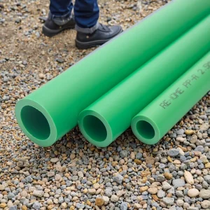20mm 25mm 32mm Water Supply PPR Plumbing Materials OEM Plastic Green PPR Pipe