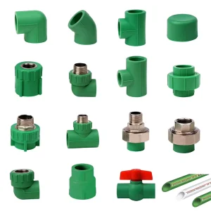 20×1 2″-63×2″ Large Factory Green PPR Series Customizable Size Stainless Steel Pipe Fittings Stainless PPR Pipe Fittings