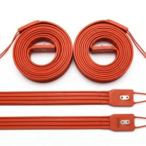 220V 15mm 20mm Silicone Rubber Heater Pad Flexible Heating Tape Heat Trace for Cold Storage Drain and Water Pipes