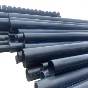 24 Inch HDPE Large Diameter Pipe Plastic Infrastructure Project Pipe