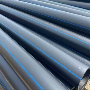 24 Inch HDPE Polyethylene High Pressure SDR17 ISO4427 Certified PE100 Material Large Diameter Sewage Water Infrastructure Pipe