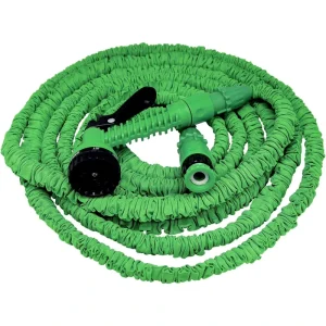 25ft 250ft Customization Green Expandable Garden Hose with ABS Plastic Irrigation Trompos Water Pipes Poly Pipe Plastic Opp Bag