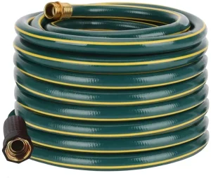 3/4″ 100FT Long Plastic No Kink Heavy Duty Soft Flexible Pipe PVC Watering Garden Hose