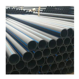 Hdpe D2000 Plastic Polyethylene Pipe 100 Meters 425mm 900mm Hdpe Pipe Diameter 750mm Pe Drainage Pipe