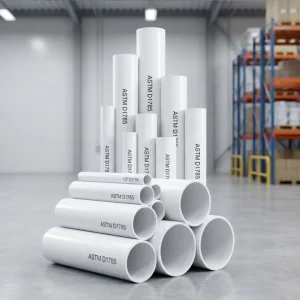 3/4 Inch 110mm Diameter ASTM Standard White UPVC High Pressure Corrosion Resistant Water Supply Pipe