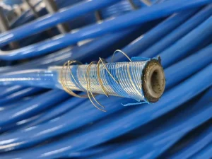 3/8″ 4000psi 6000psi High Pressure SAE 100 R2 Rubber Hose Black Blue Car Washing Hose Thermoplastic Cleaning Hose