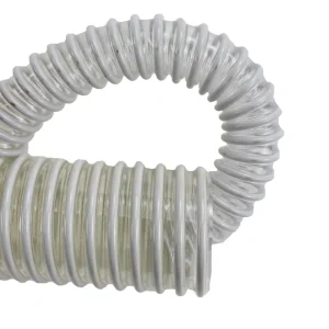 3 Inch High Pressure PVC Spiral Corrugated Flexible Hose Transparent Plastic Tubes