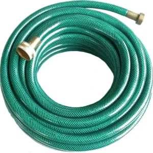3-Layer Braided Industrial Hose High Pressure Flexible Rubber-PVC Tube Oil & Abrasion Resistant Air Compressor Hose