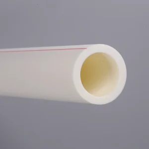 3 Layer High Pressure Durable Flexible PPR Pipe for Hot Water Anti UV Virgin PPR 100 Material Socket Fusion