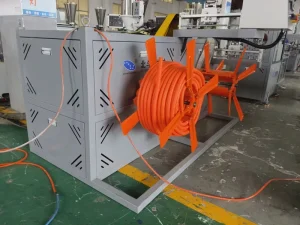 30 110mm Double Wall Corrugated Pipe Plastic Extruders Industrial Machinery for Drainage & Cable Duct