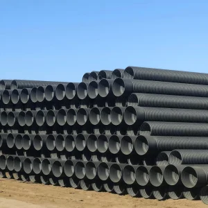 300mm 500mm 600mm 800mm 1000mm 1200mm Sn8 HDPE Double Wall Corrugated High Pressure Lightweight Flexible Eco Friendly Sewer