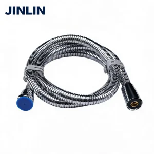 304 Stainless Steel Shower Hose Anti-Kink High Pressure 250 psi Flexible Hand Shower Plumbing Hoses for Bathroom