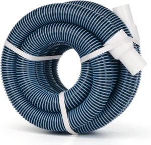 30FT 1-1/2 Heavy Duty Professional Spiral Wound Swimming Pool Vacuum Hose with Swivel Cuff Pool Cleaner Vacuum Accessories