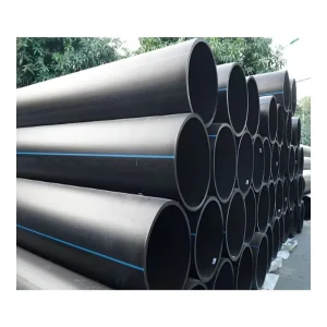315mm 355mm PE100 PN16 HDPE Mining Process Piping Polyethylene Pipe for Phosphate Mine Slurry