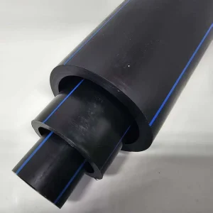 32mm 40mm 50mm PE100 PN16 HDPE Poly Pipe Black Water Pipe for House Plumbing Garden Supply