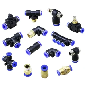 4 6 8 10 12 MM One Touch Air Hose Tube Fitting Quick Plastic Pneumatic Fittings Connector One Touch Pneumatic Tube Fitting