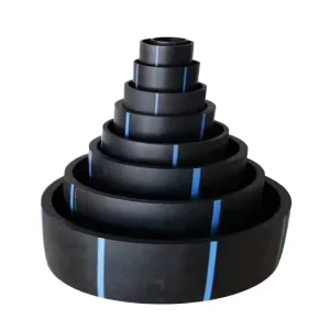 4 Inch Factory Direct High Strength HDPE Plastic Pipe for Municipal Water Supply in Urban Underground Infrastructure