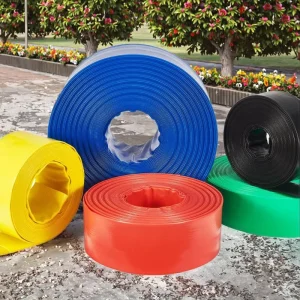 4 Inch PVC Lay Flat Hose for Irrigation Soft Water Pump Delivery Pipe Agricultural Plastic Product for Delivery Pump