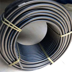 4.5*7.5 Black PE Corrugated Conduit Pipe Flexible Plastic Tube for Wire & Cable Protection Electrical Wiring Loom Harness