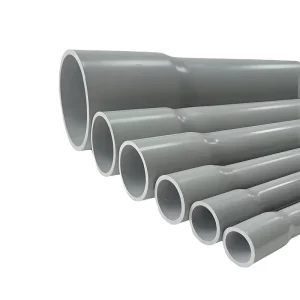 40 PVC Pipe UV Resistant Rigid SCH40 Electrical Conduit Pipe Plastic Tubes for Electrical Wiring