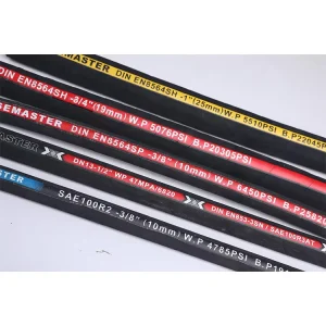 4000psi Flexible Hydraulic High Pressure Rubber Hose for Car Washing