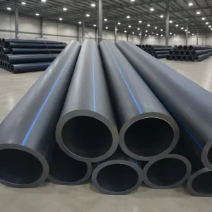 400mm 16inch PE100 HDPE Flexible High Pressure Municipal Water Supply Pipe PN6-PN20 SDR11-SDR26 Lasting for up to 50 Years