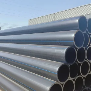 400mm 450mm PE100 PN8 HDPE Mine Drainage Pipe Large Diameter Polyethylene Pipe for Underground Mining