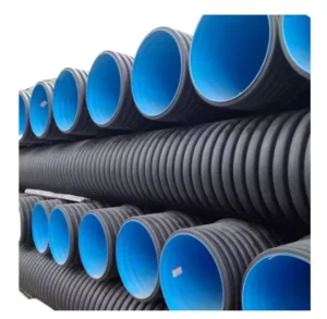400mm SN16 Double Wall Corrugated HDPE Pipe for Underground Drainage