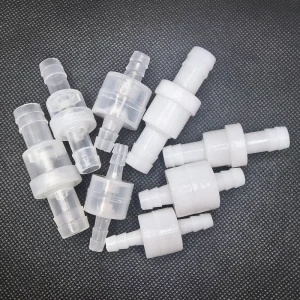 4mm 6mm 8mm 10mm 12mm Mini Check Valve Plug-in Hose Connectors Low Temperature Pneumatic One Way Check Valve Duckbill Valve