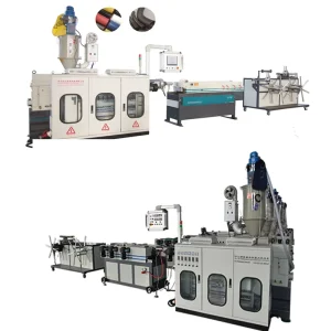 5 10 13 16 20 25 32 40 50 63 75 90 110 mm Plastic Flexible Corrugated Pipe Making Machine