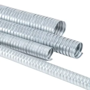 5/16″ 8mm CE ROHS Electrical Corrugated Galvanized Steel Metal GI Flexible Hose Conduit For Cable Wire Protection