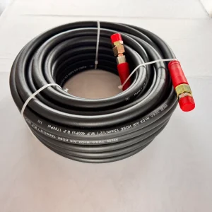 5/16 Inch High Pressure Flexible Air Compressor Hose Rubber Air Hose With Fittings for Pneumatic Tool Hose