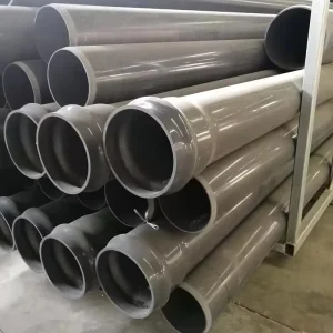 5 6 8 10 Inch Diameter PVC Water Pipe High Pressure 300mm 600mm PVC O Tube Plastic Water Line