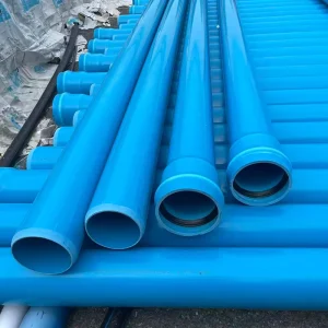 5 6 8 10 Inch Diameter PVC Water Pipe Line Plastic 300mm 600mm Water PVC O Tube Pipe Sizes