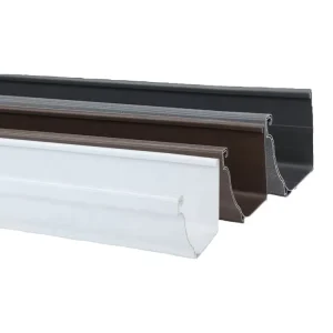 5 Inch 5.2inch PVC Roof Drain System PVC Rain Water Collector Gutter Pipe White Plastic Material Roofing Accessory