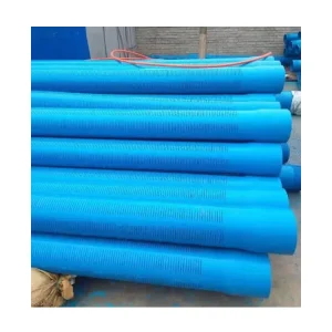 5 Inch 6 Inch Water Supply Plastic PVC U Water Pipe and Screen Wire Borehole Bore Deep Well PVC Well Casing Pipe for Drilling