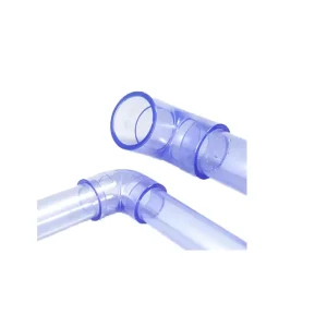 50mm 75mm 90mm PVC Transparent Pipes Clear Pipes PVC Sewage Drainage Pipes