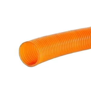 50mm HD PVC Corrugated Flexible Conduit ENT Factory Made AS NZS 2053 Compliant UV Resistant 25mm Flexible PVC Conduit