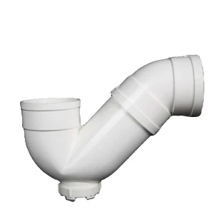 50mm P Type Water Trapping Curve Manufacturers Trap With Port Drainage Plastic Pipe PVC Factory Direct Sales