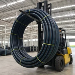 50mm PE100 HDPE Water Supply Pipe SDR11 PN16 Straight Butt Fusion for Municipal Irrigation Agriculture OEM Custom