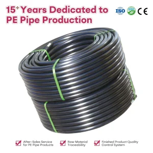 50mm Poly PE Pipe Simple Installation High Precision HDPE Drip Irrigation Pipe for Uniform Watering Farm