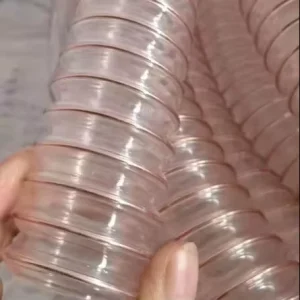 51mm Top Flexible PU Polyurethane Ducting Flexible Suction Hose with Wear Resistant Nature