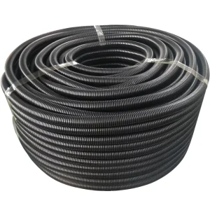 54.5mm High Temperature Resistant Nylon Corrugated Conduit Open Type Flame Retardant Wire Cable Protective Sleeve