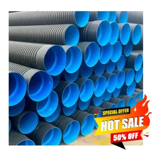 6 Inch 12Inch 30 Inch 32Mm 150Mm 160Mm 180Mm 225Mm 300Mm Polyethylene Pe Material Spiral Corrugated Culverts Drainage Pipe